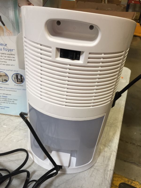 Photo 3 of PureGuardian .33 Gallon Small Space Dehumidifier, White