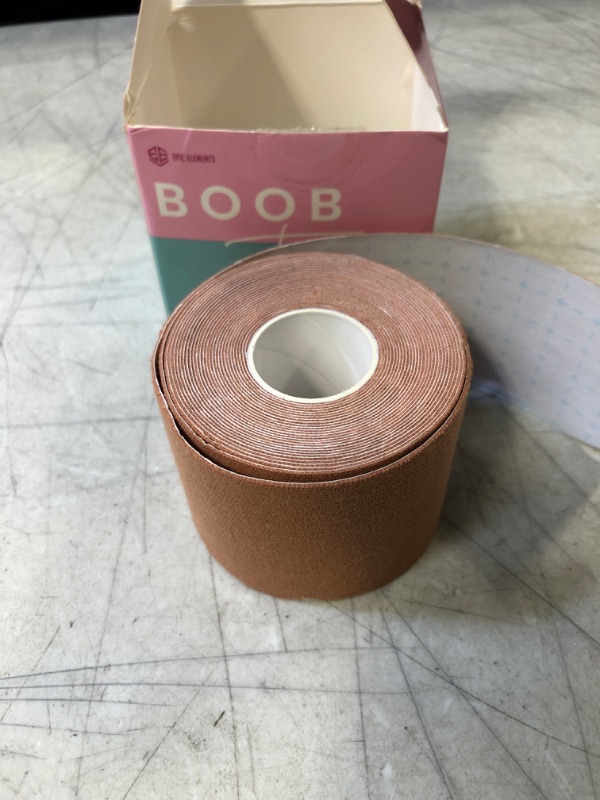 Photo 3 of Boob Tape, Breast Lift Tape for Contour Lift & Fashion | Boobytape Bra Alternative of Breasts | Body Tape for Lift & Push up in All Clothing Fabric Dress Types | Waterproof Sweat-Proof Bob Tape Beige
