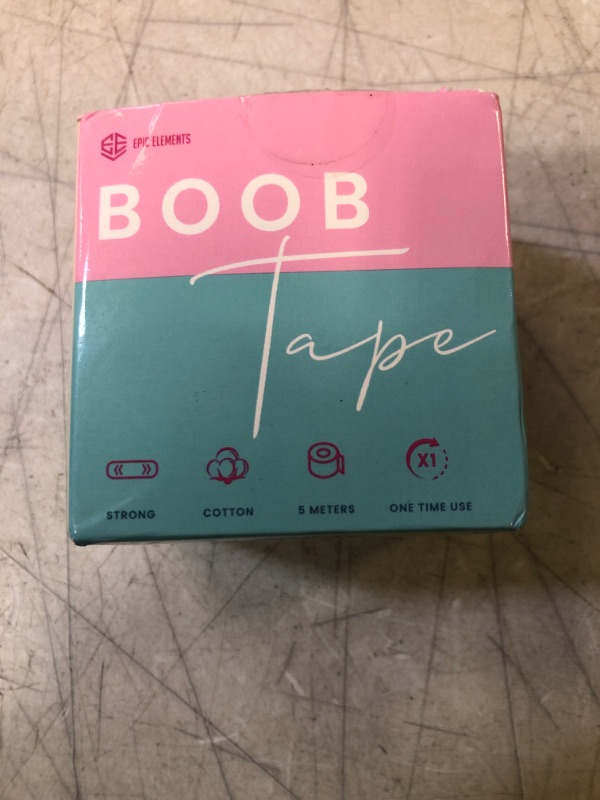 Photo 2 of Boob Tape, Breast Lift Tape for Contour Lift & Fashion | Boobytape Bra Alternative of Breasts | Body Tape for Lift & Push up in All Clothing Fabric Dress Types | Waterproof Sweat-Proof Bob Tape Beige
