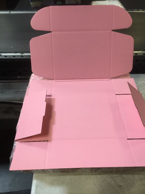 Photo 1 of 25 Pack Small Pink Shipping Boxes 