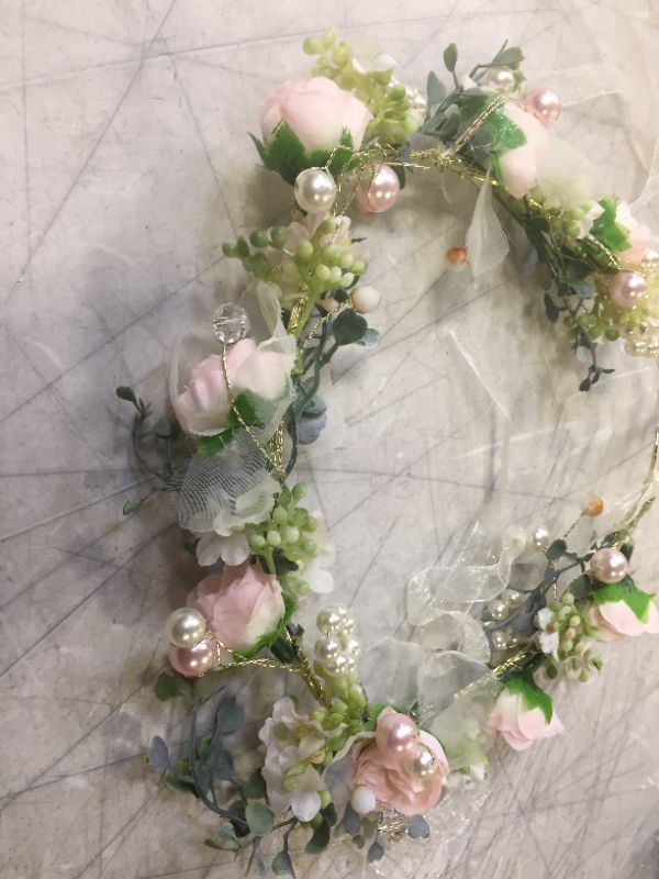 Photo 1 of Floral Crown Headpiece and Earing sets