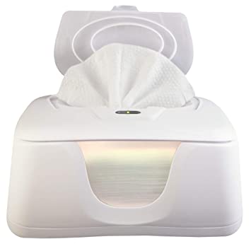 Photo 1 of GOGO Pure Baby Wipe Warmer and Dispenser, Advanced Features with 4 Bright Auto/On Off LED Ample Lights for Easy Nighttime Changes, Dual Heat for Baby's Comfort, Improved Design and Only at Amazon 