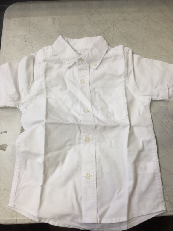 Photo 2 of Boys Short Sleeve Oxford Button Down Shirt SIZE 4T