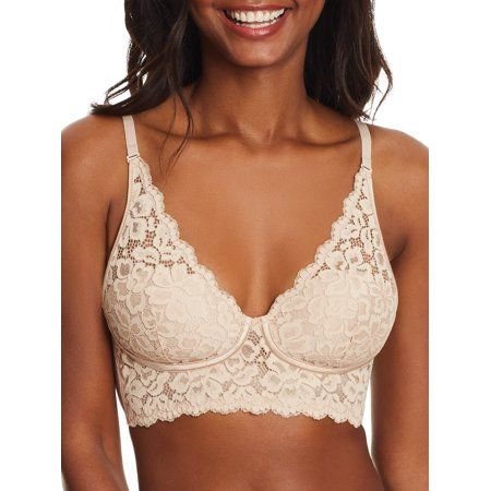 Photo 1 of Maidenform Casual Comfort Wireless Bralette-Dm1188, 36 D , Beige