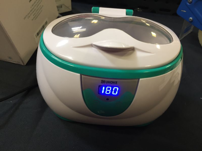 Photo 2 of Ultrasonic Cleaner with Timer, Portable Cleaning Machine (UUC06G)