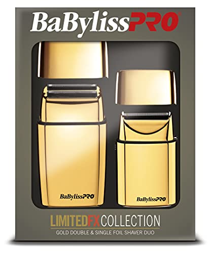 Photo 1 of LimitedFX Collection Gold & Black Double & Single Foil Shaver Duo