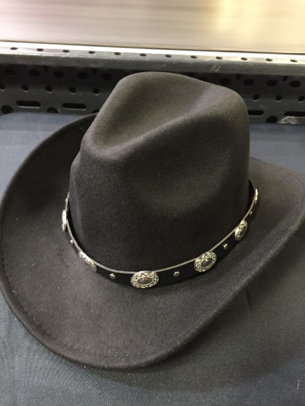 Photo 1 of BLACK COWGIRL/COWBOY STYLE HAT 