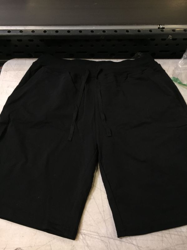 Photo 1 of BLACK JERSEY SHORTS SIZE L 