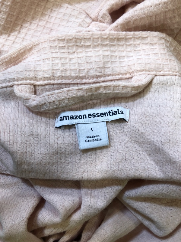 Photo 2 of Amazon Essentials Women's Lightweight Waffle Mid-Length Robe
