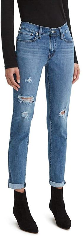 Photo 1 of -SIZE 12 (W31 L27)-, Levi's Women's New Boyfriend Jeans Ripped 
