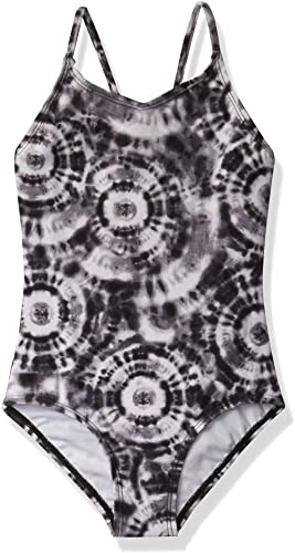 Photo 1 of -SIZE 14- Kanu Surf Girls' Daisy Beach Sport 1-Piece Swimsuit
