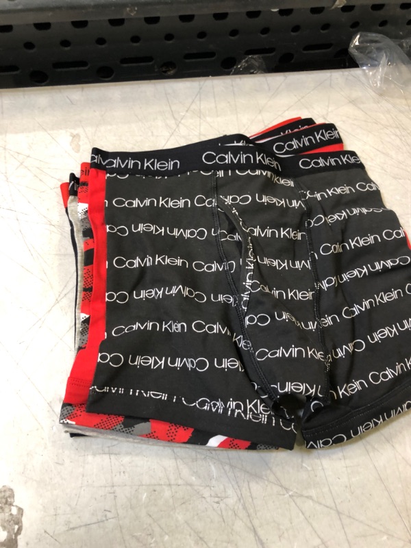 Photo 2 of -SIZE 8/10-,  Calvin Klein Boys' Modern Cotton Assorted Boxer Briefs Underwear, Multipack
