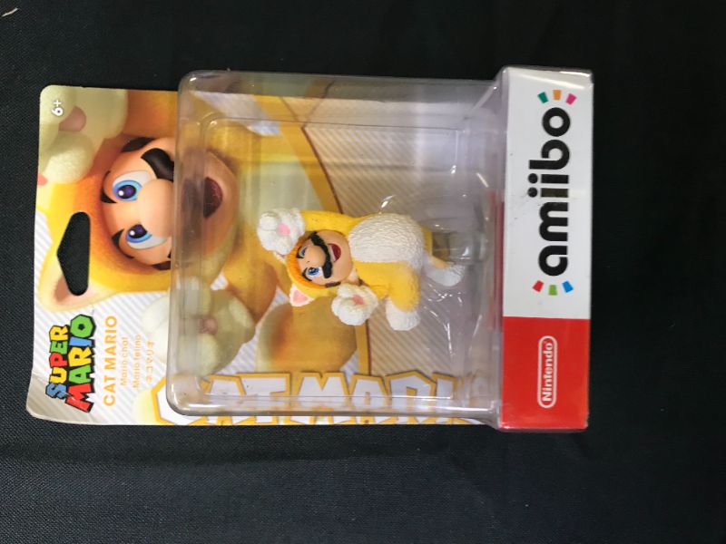 Photo 2 of Nintendo amiibo - Cat Mario - Super Mario Series - Nintendo Wii;GameCube;
