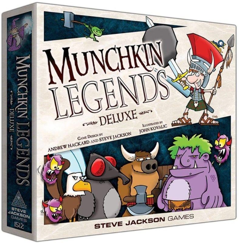 Photo 1 of Steve Jackson Games Munchkin Legends Deluxe New Edition Card Game
