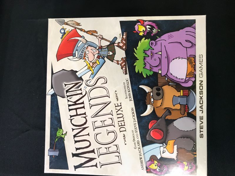 Photo 2 of Steve Jackson Games Munchkin Legends Deluxe New Edition Card Game
