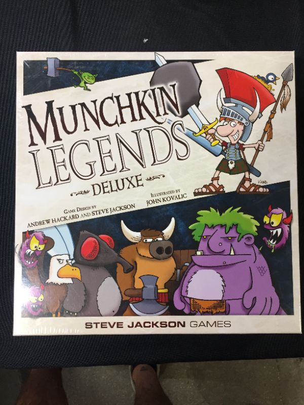 Photo 1 of Munchkin Legends Deluxe (2nd Edition) New