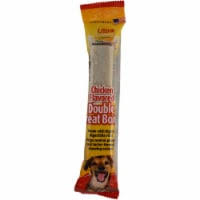 Photo 1 of Ultra Chewy Double Treat Dog Bone Bacon & Cheese Flavor, 2.8 oz