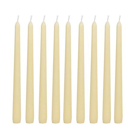 Photo 1 of Ivory Taper Candles - 16-Pack - 8 Hour Burn Time
