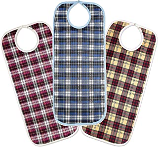 Photo 1 of Adult Bib Clothing Protector - Washable Reusable Bibs for Elderly