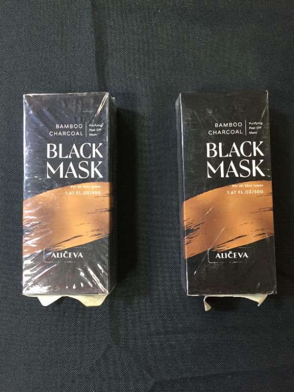 Photo 1 of Aliceva Black Mask Set of 2