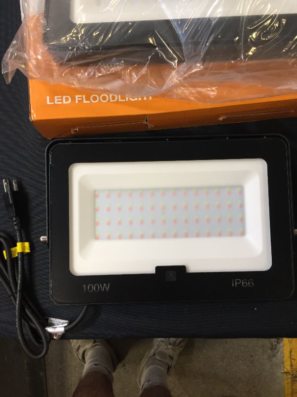 Photo 5 of Onforu 2 Pack RGB LED Flood Light 600W Equivalent, 100W Color Changing Floodlight with 44 Keys Remote, IP66 Waterproof Wall Washer, Outdoor Uplighting with 20 Colors 6 Modes for Stage, Indoor, Party