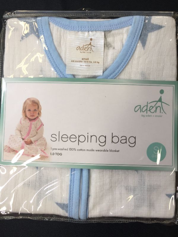 Photo 2 of Aden + Anais Essentials Sleeping Bag, Dapper- S