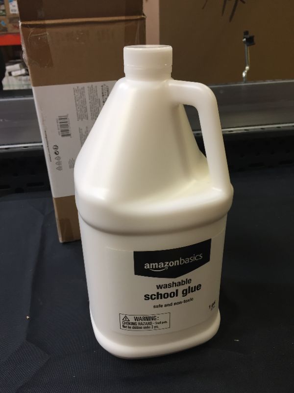 Photo 3 of All Purpose Washable School White Liquid Glue - Great for Making Slime, 1 Gallon