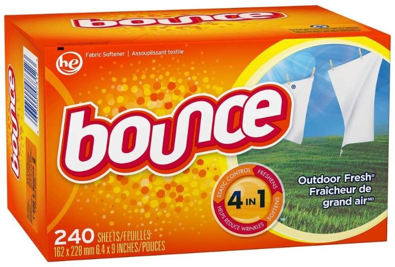 Photo 1 of Bounce Fabric Softener Sheets, Outdoor Fresh Outdoor Fresh - 240.0 Ct