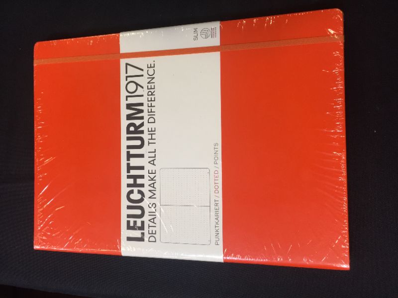 Photo 2 of Leuchtturm1917 Classic Large Hardcover Notebook Dotted Orange