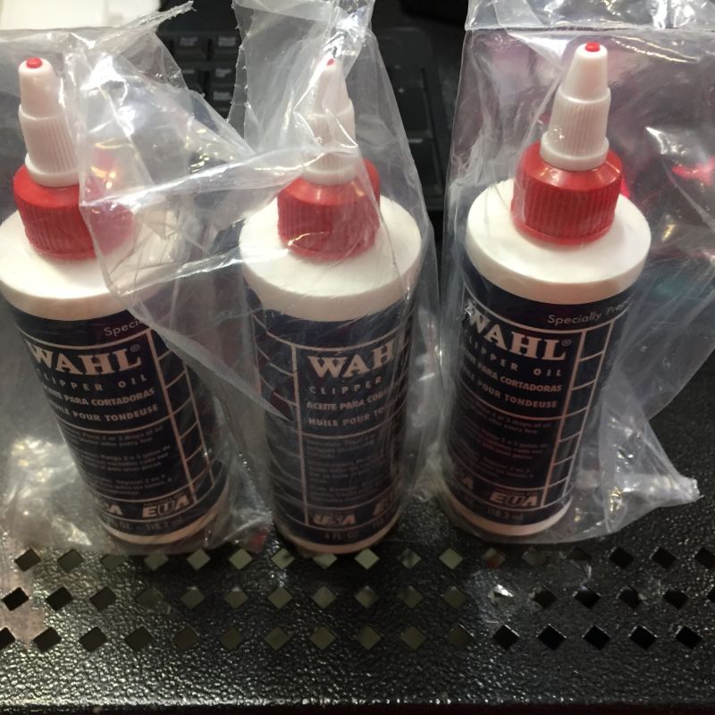 Photo 2 of 3x WAHL Blade Oil 4 Ounces

