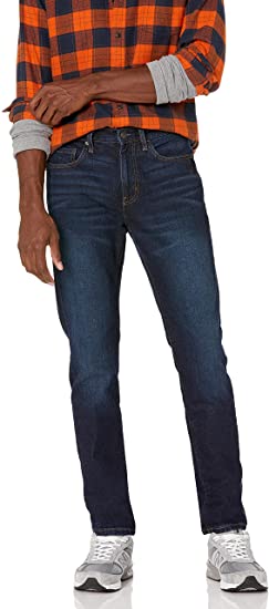 Photo 1 of Amazon Essentials Men's Slim-fit Stretch Jean 40 X 32 L