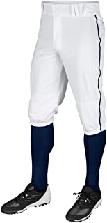 Photo 1 of Champro Triple Crown Piped Baseball Youth Knicker Pant BP101Y - White/Royal - 