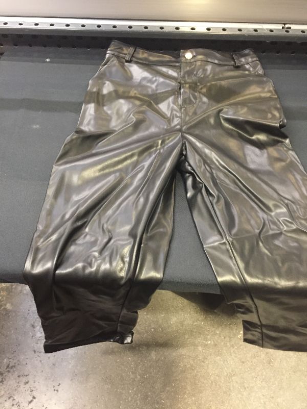 Photo 1 of women's leather pants 
size L