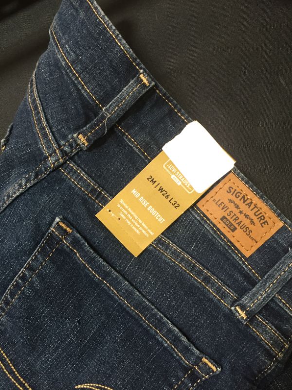 Photo 1 of  women's bootcut jeans 
size 2M/ W26 L32