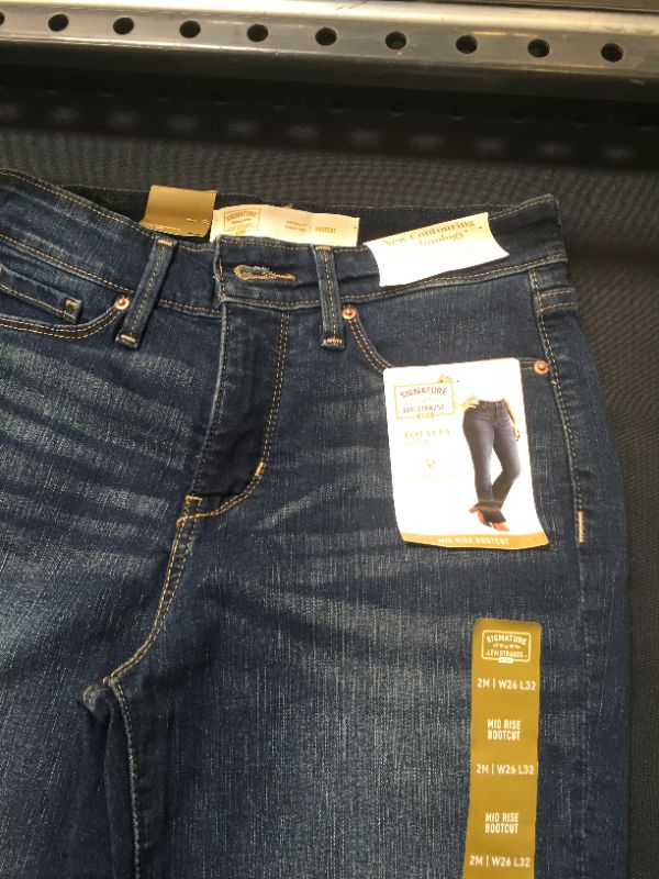 Photo 3 of  women's bootcut jeans 
size 2M/ W26 L32