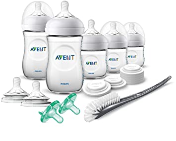 Photo 1 of Philips Avent Natural Baby Bottle Newborn Starter Gift Set, SCD206/03
