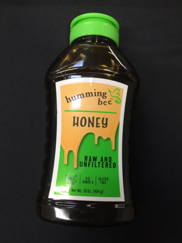 Photo 3 of 16 oz Humming Bee USDA Certified Organic Honey - Gluten Free, Kosher, US Grade A, Pure Raw and Unfiltered Natural Yucatán Mayan Squeeze Bottle Honey Exp: Apr 2022