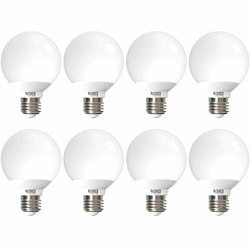 Photo 1 of Sunco Lighting Vanity Globe Light Bulbs G25 LED for Bathroom Mirror 40W Equiv...
