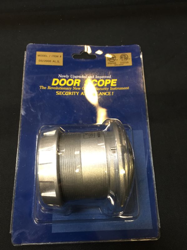 Photo 1 of Door Scope DOO-DS2000-ALS Door Viewer, 2.375", Silver

