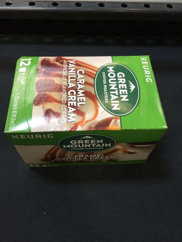 Photo 2 of Green Mountain Coffee Light Roast Coffee Caramel Vanilla Cream - 12 K-Cups --- EXP 06/2021