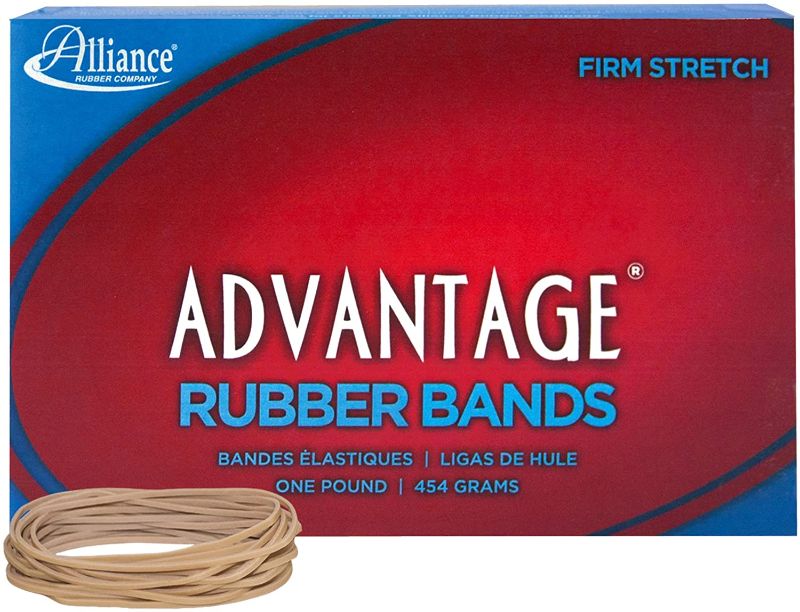Photo 1 of Alliance Rubber Company Rubber Bands (Rubber), Tan 1 POUND