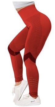 Photo 1 of SVOKOR Seamless Womens Workout Pants High Waist Leggings for Women Gym not See Through Tummy Control Women Yoga Legging SIZE XL