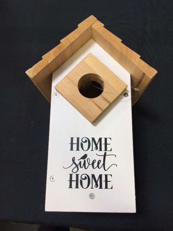 Photo 1 of BIRD HOUSE "HOME SWEET HOME" WHITE 