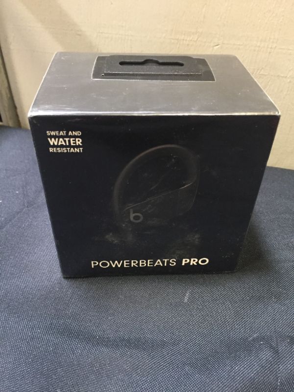 Photo 4 of Powerbeats Pro Wireless Earbuds - Apple H1 Headphone Chip, Class 1 Bluetooth Headphones, 9 Hours of Listening Time, Sweat Resistant, Built-in Microphone - Black
