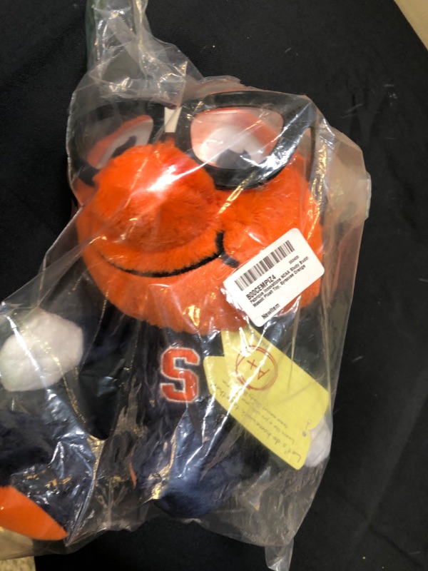 Photo 2 of Ncaa Syracuse Orange Study Buddy Plush Toy Medium Orange
