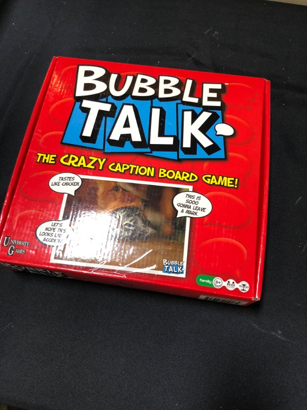 Photo 3 of Bubble Talk The Crazy Caption Board Game Complete Gift Christmas Birthday
