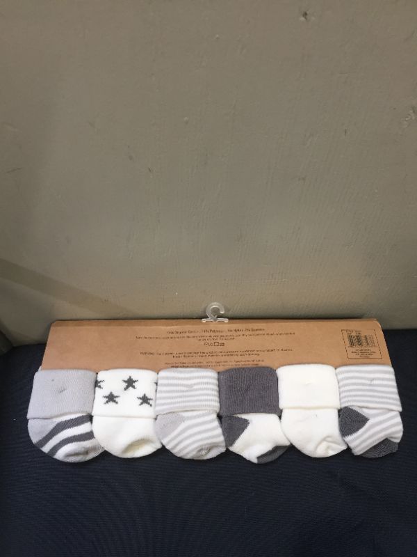 Photo 2 of Baby Girls and Boys Organic Cotton Socks, 12 Pack
Size: 0-6 months
