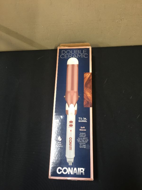 Photo 4 of Conair Double Ceramic Curling Iron 1-1/2 Inch 1-1/2 Inch 