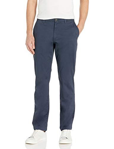 Photo 1 of Goodthreads Men's Straight-Fit Washed Comfort Stretch Chino Pant, Navy, 36W X 36L
Size: 36W x 36L

