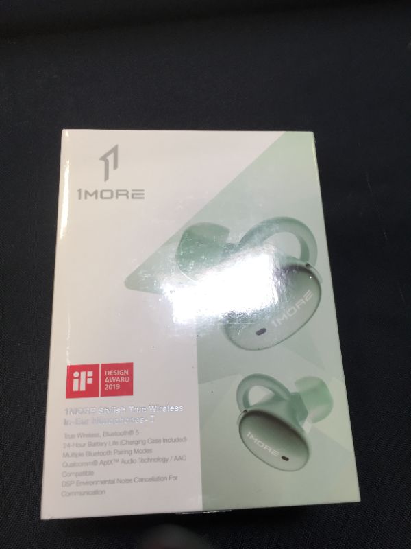 Photo 3 of 1MORE E1026BT-IGRN Stylish True Wireless In-Ear Bluetooth Headphones With Microphone